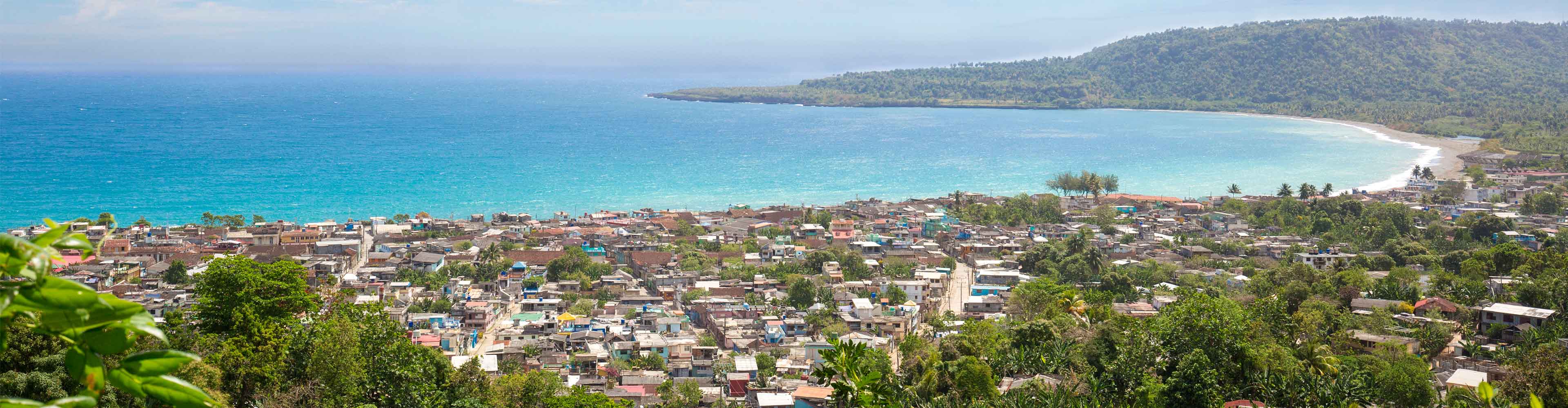 Harbour view of Baracoa town