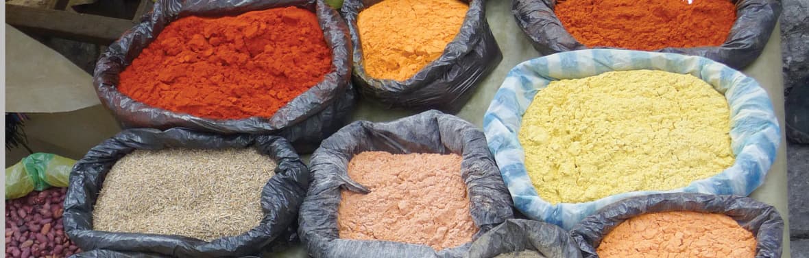 Spice market, Ecuador