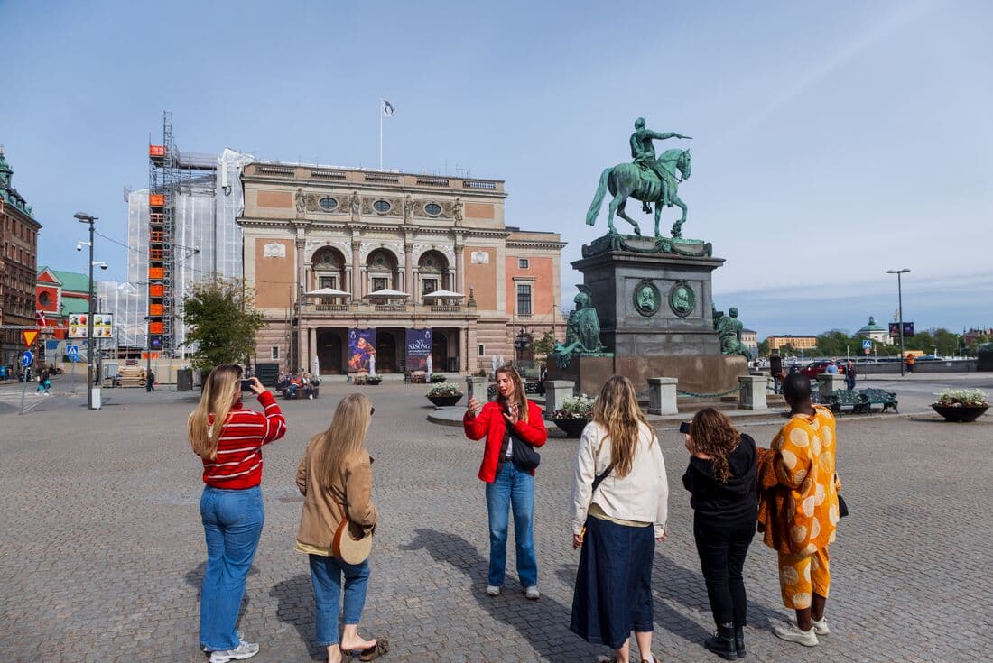 A walking tour of Gamla Stan with Intrepid leader Karlijn Gernaat