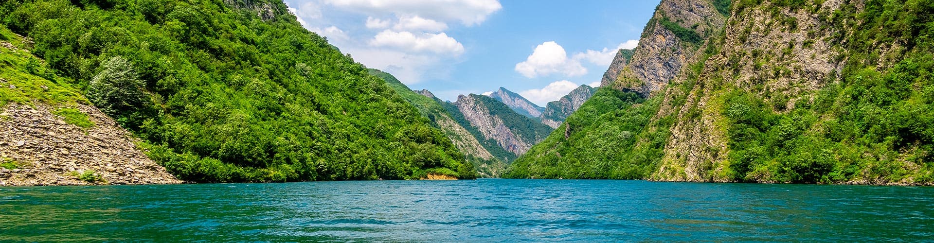 Lake Koman, Albania