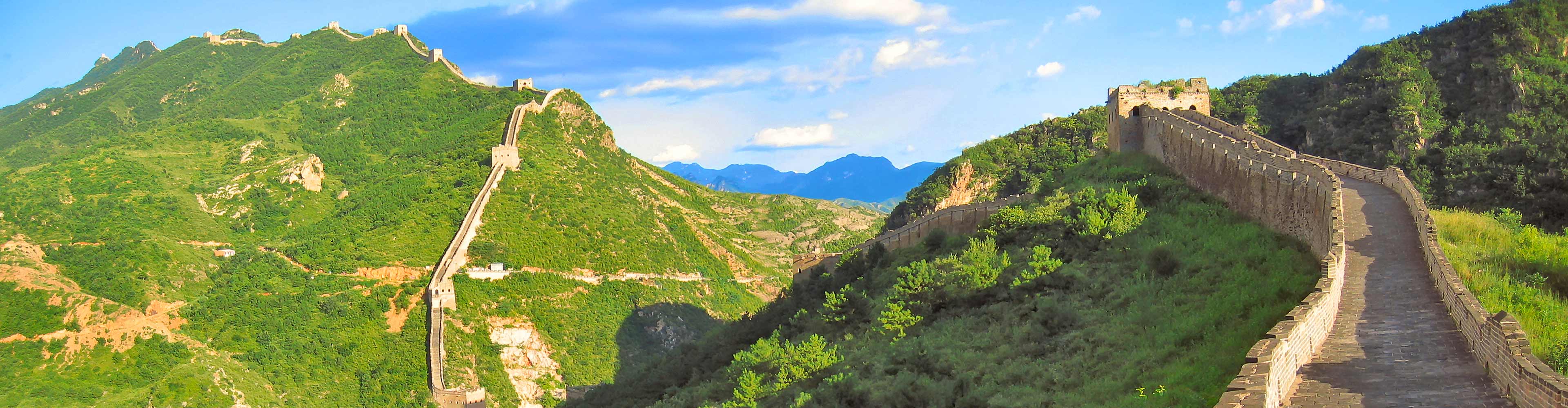 China great wall panorama