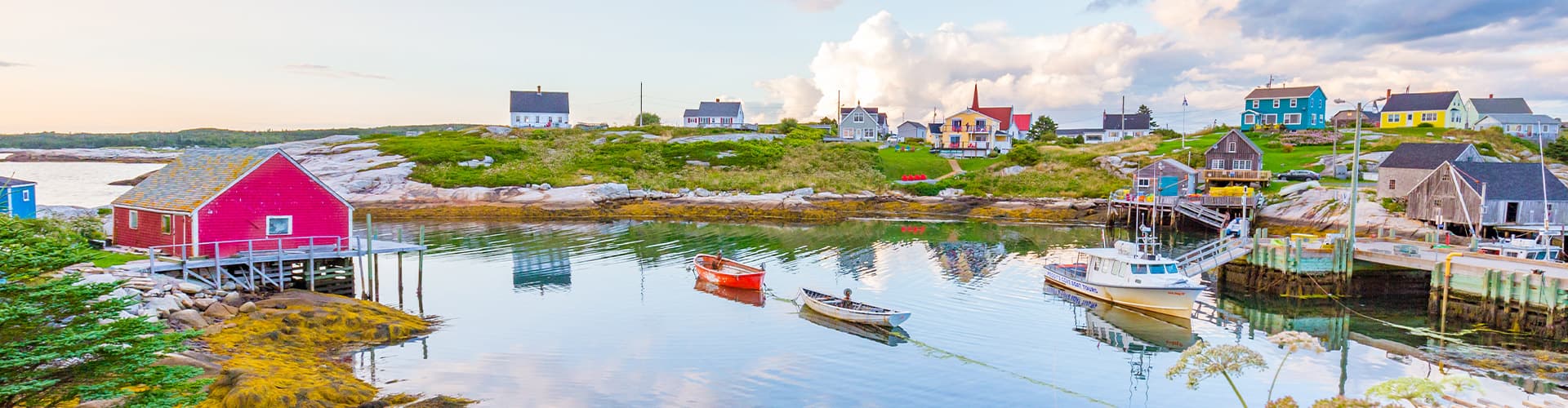 Fishing village of Peggy's Cove, Nova Scotia, Canada