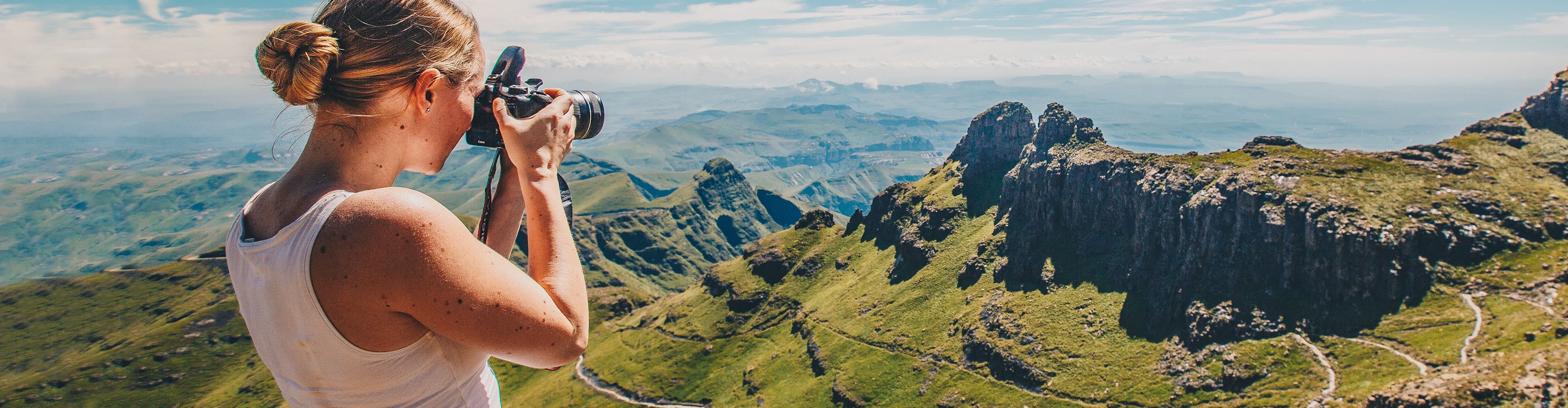 Hike through the Drakensberg Mountain Range in South Africa