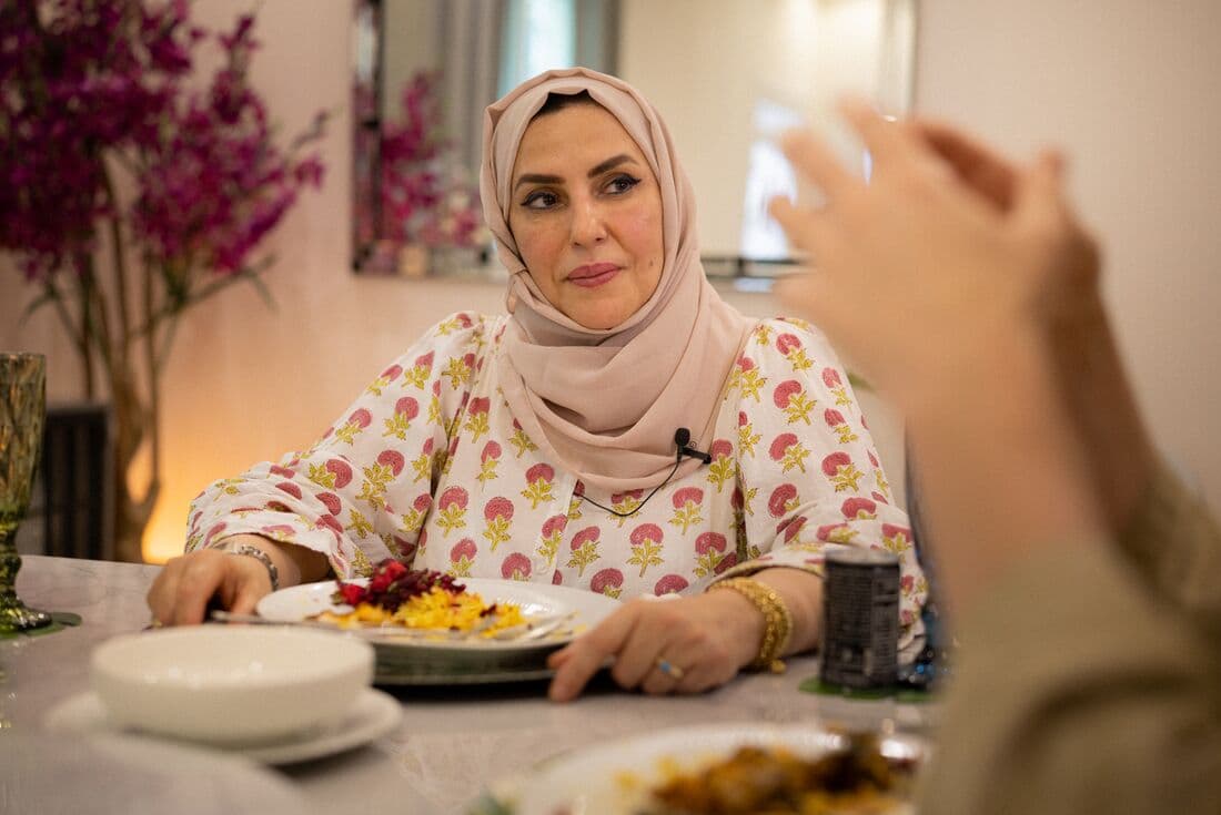 A homecooked meal with local host Fatima in Riyadh