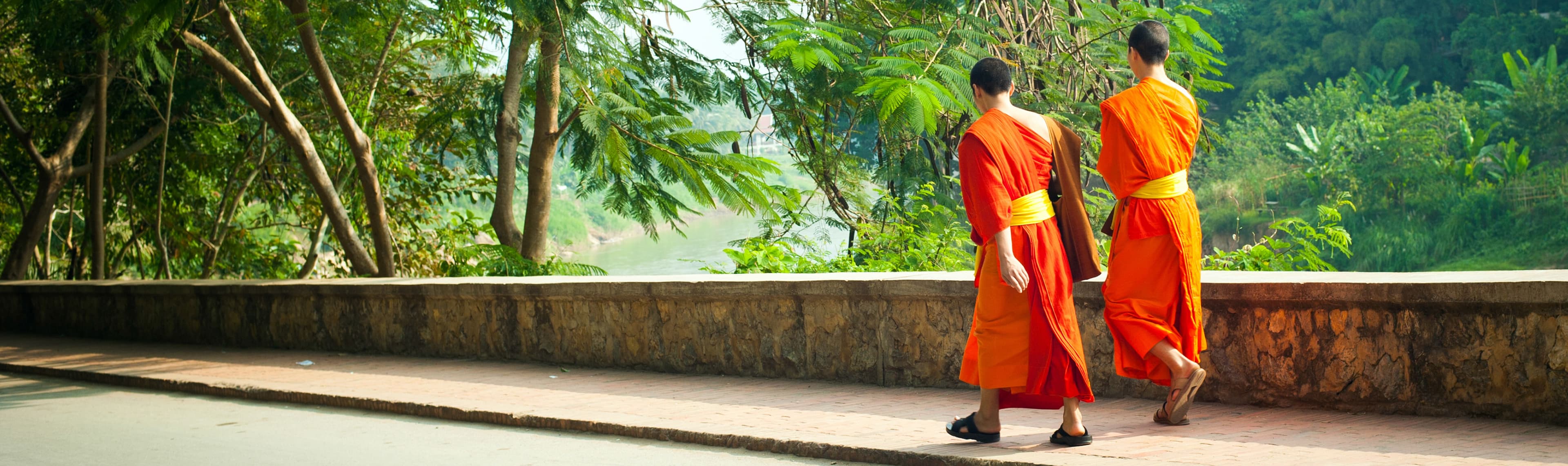 Laos monks