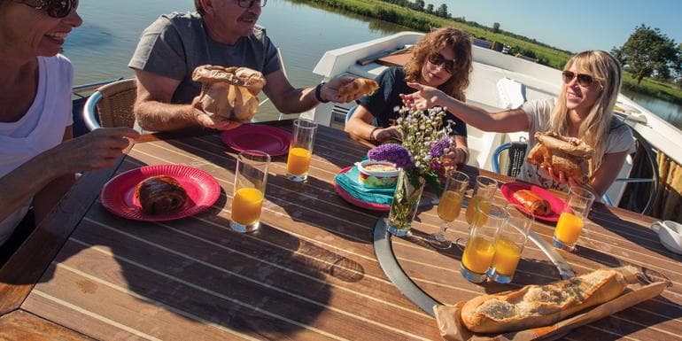 Burgundy by River Barge image