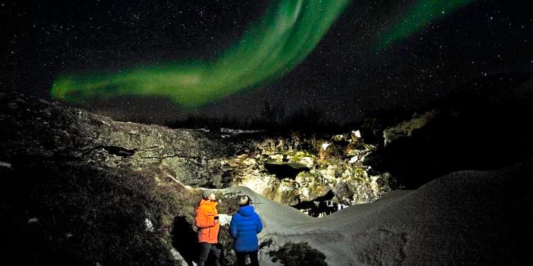 Winter in Iceland: Waterfalls & Aurora Nights image