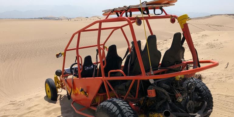 The Peruvian Coast: Seafood, Sandboarding & Dune Buggies image