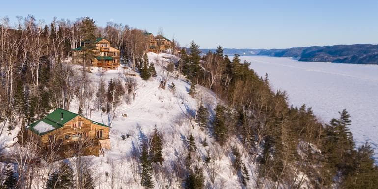 Northern Quebec: Winter Lodge Escape image