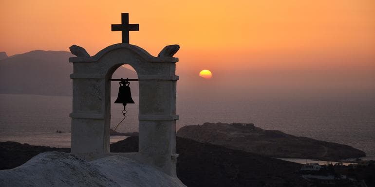 Greek Island Hopping: Paros, Ios & Santorini Sunsets image