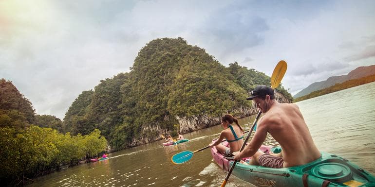 Thailand Hike, Bike & Kayak image