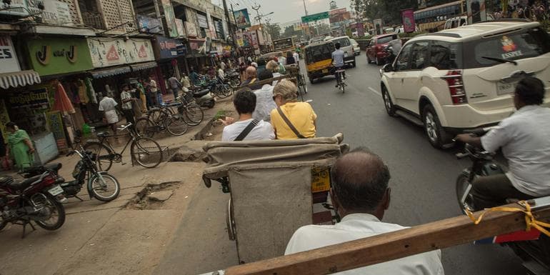 Delhi Day Tour: Cycle Qutab Minar and Meharuli (half day) image