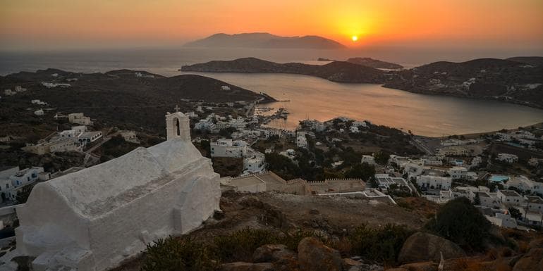 Sailing Greece - Santorini to Mykonos image