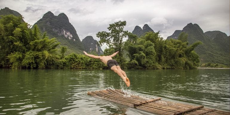 China: Cafés & Karst Mountains image