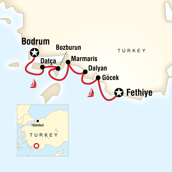 Sailing Turkey - Fethiye to Bodrum image