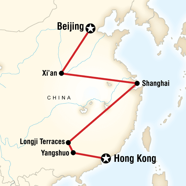 Budget China–Beijing to Hong Kong image