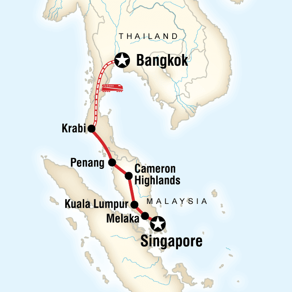 Colours of Asia – Singapore to Bangkok image