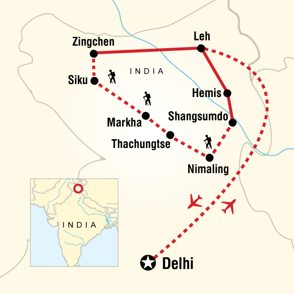 Trekking in Ladakh image