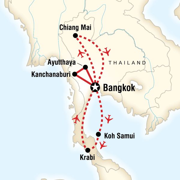 North & South Thailand Highlights image