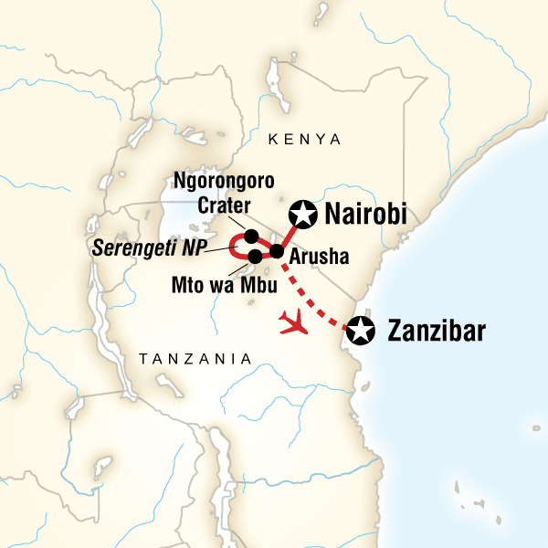 Serengeti Safari to Zanzibar image