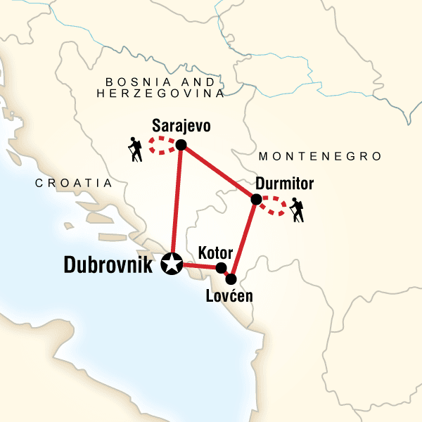 Hiking in the Balkans image
