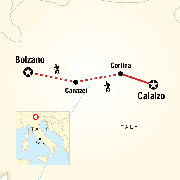 Trekking in the Dolomites image
