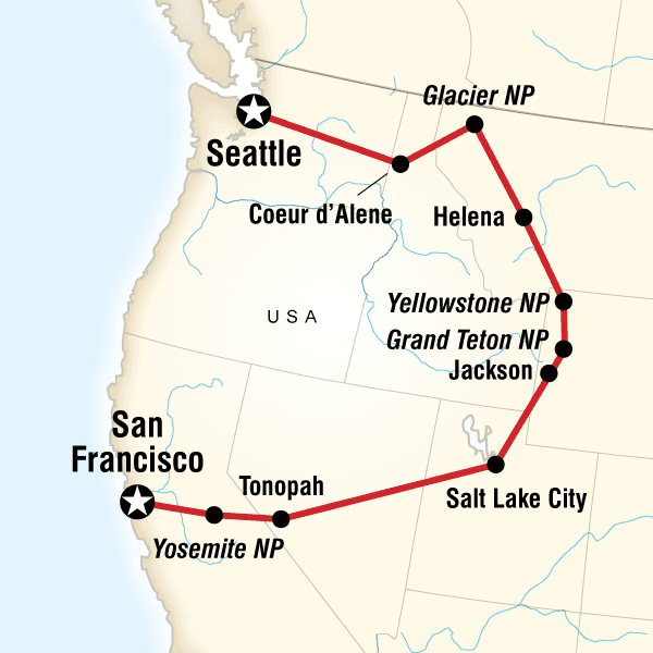 Camping Yosemite & Yellowstone image