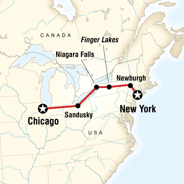 New York to Chicago Road Trip image