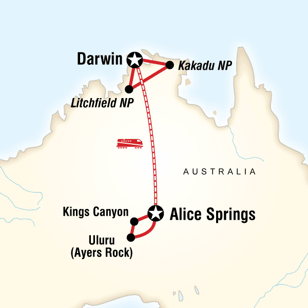 The Rock, Rail and Kakadu image