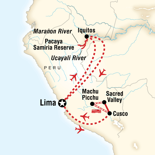Amazon Riverboat Adventure & Machu Picchu Explorer aboard the Amatista image