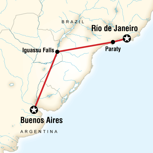 Brazil & Argentina on a Shoestring image