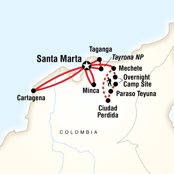 Colombia's Lost City to the Caribbean image