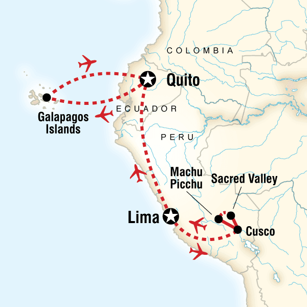 Discover Machu Picchu and Galápagos — Land & Sea Central Islands image
