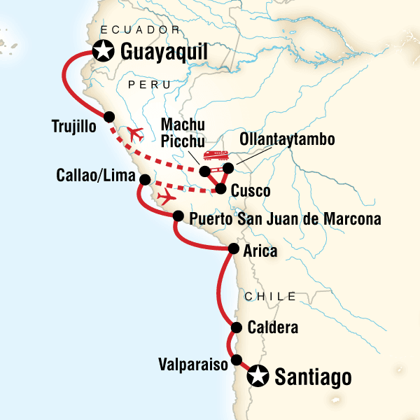 South America Cruise - Santiago to Guayaquil image