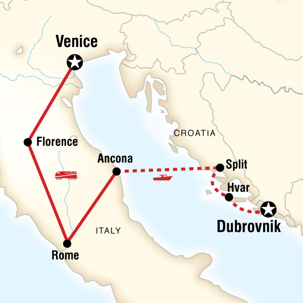 Italy to Croatia Highlights image