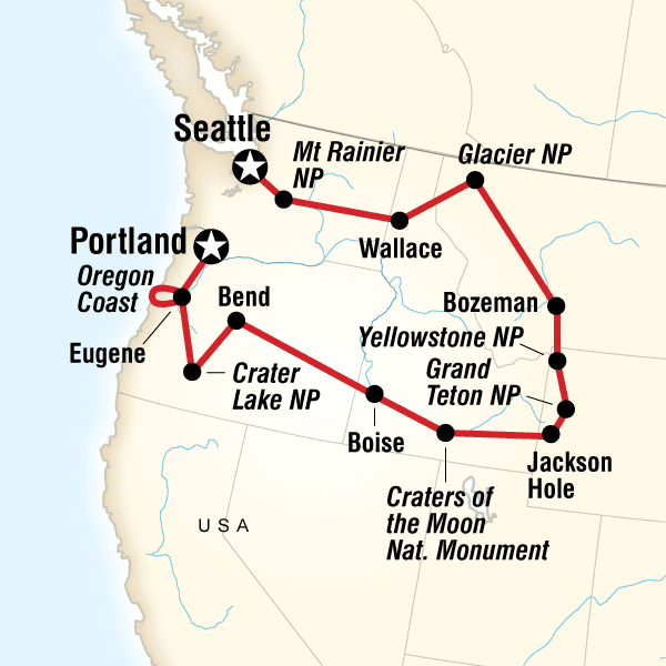 National Parks of the Northwest US image