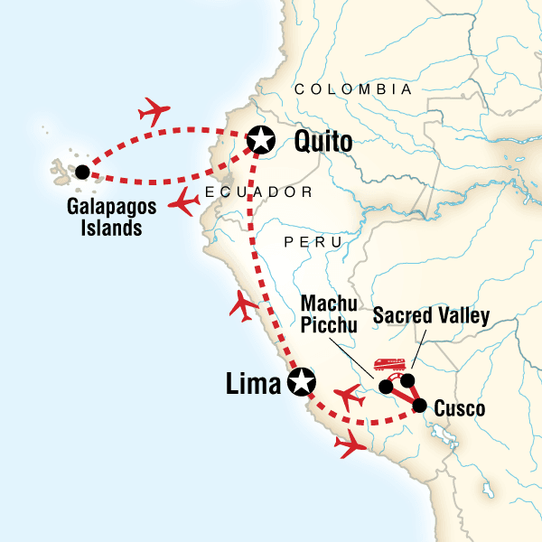 Discover Machu Picchu and Galápagos - Land & Sea Central Islands image