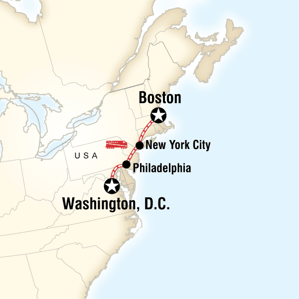 Historic American Cities by Rail image