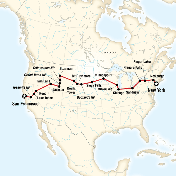 Coast to Coast Camping Westbound image