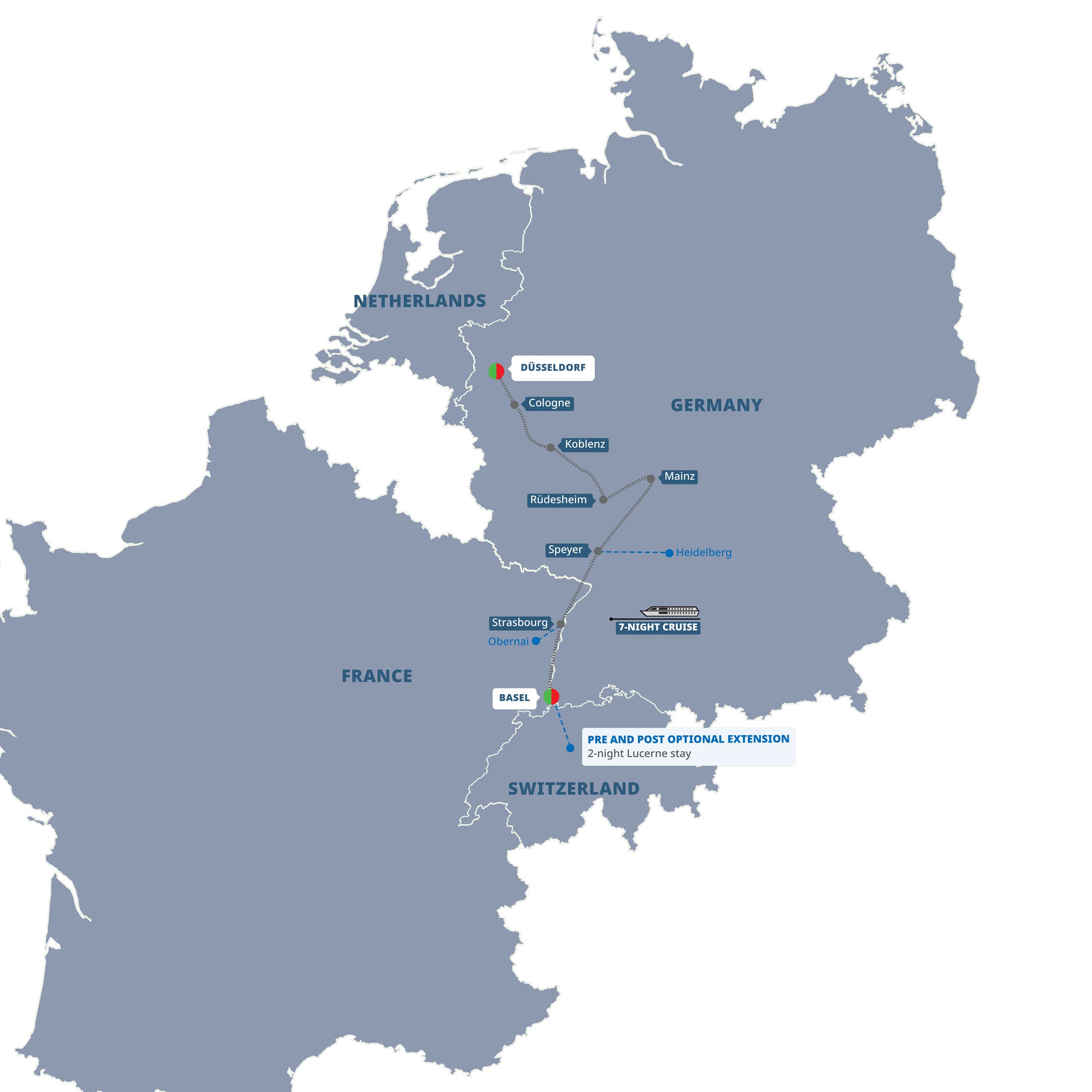 Rhine Christmas Markets