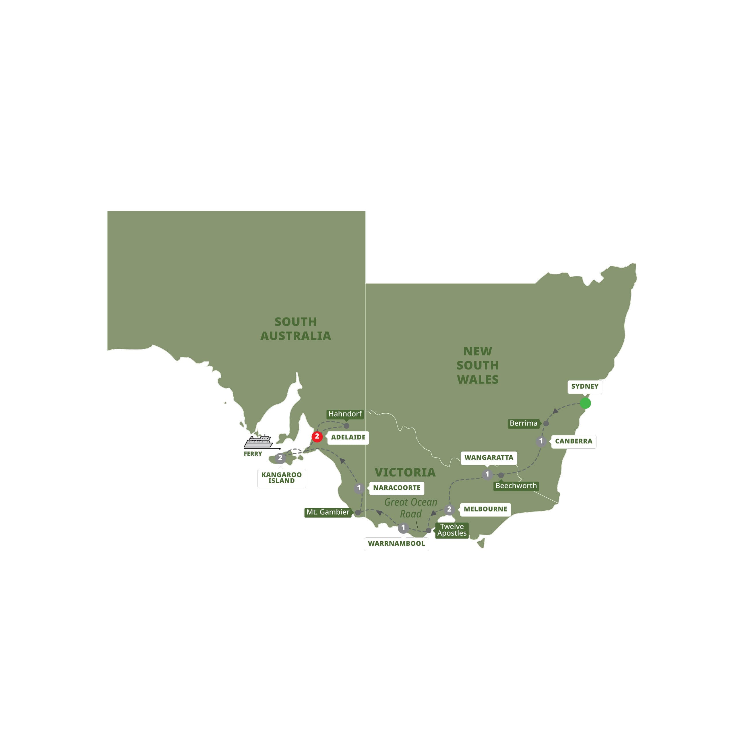 Tastes of Southern Australia