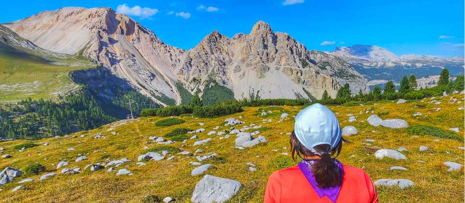 Walking in the Dolomites in Comfort