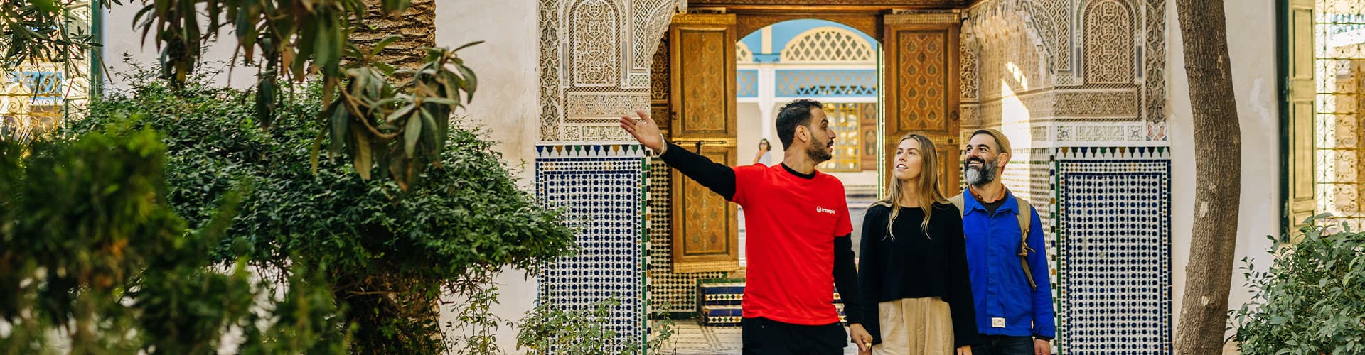 Exploring Moroccan architecture, Marrakesh