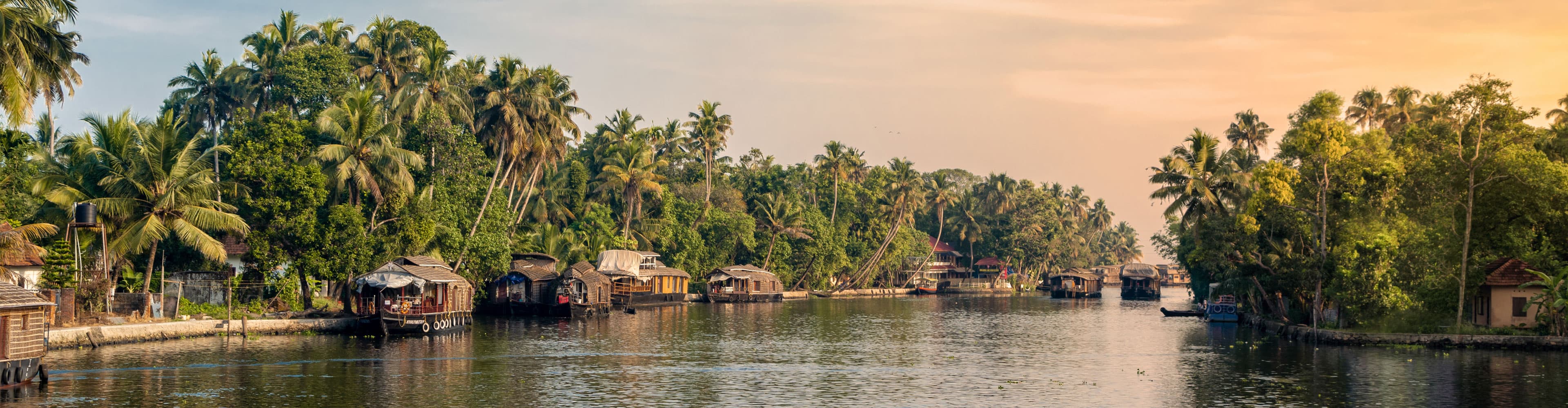 Kerala backwaters houseboats