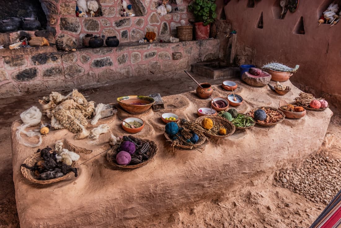 Chincheros village ceramics