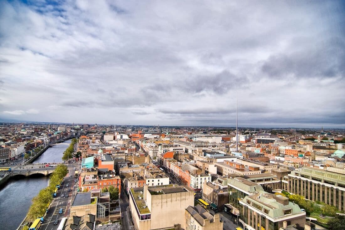 Begin and end your trip in the capital city of Dublin