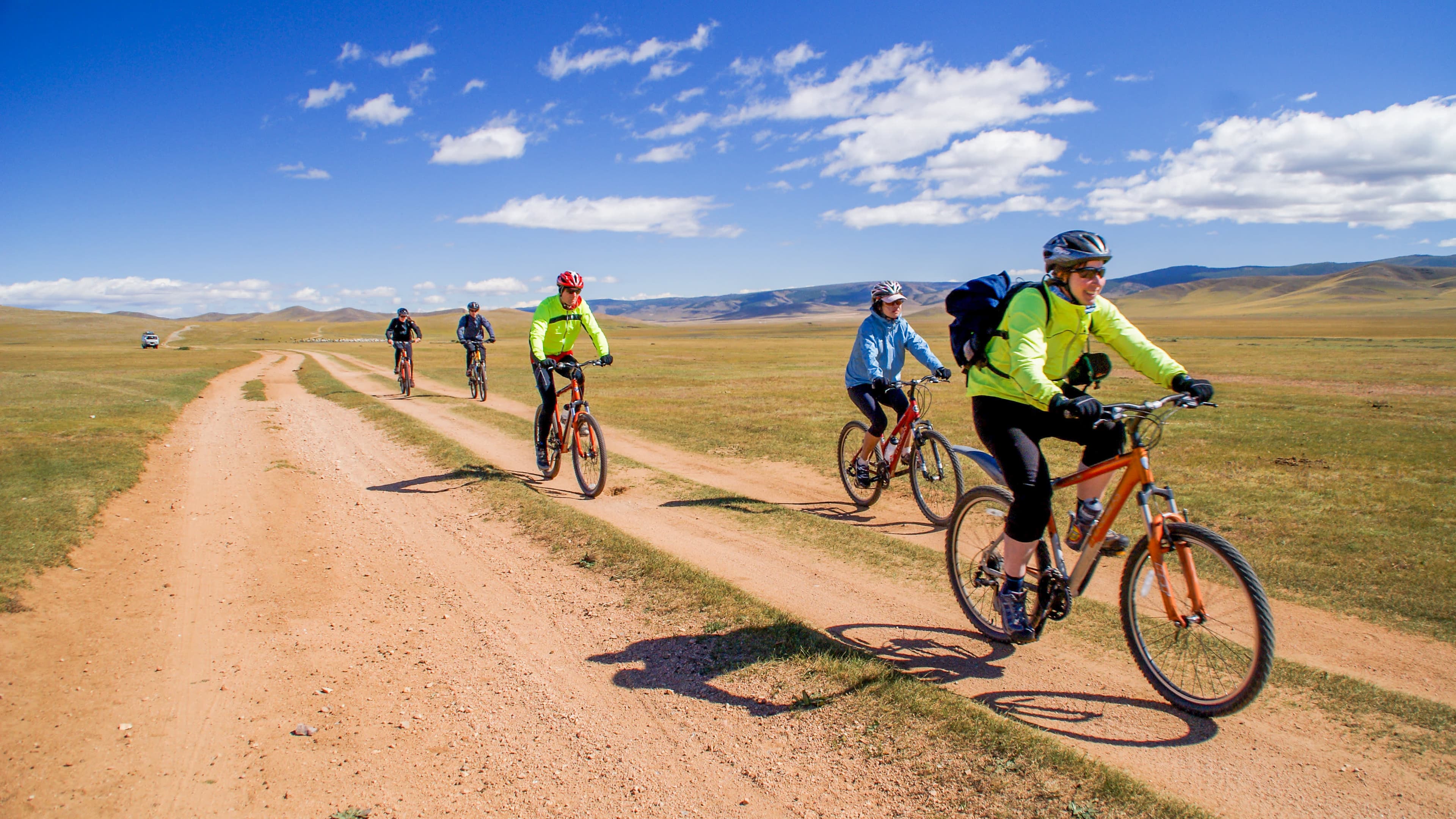 Cycling in Mongolia