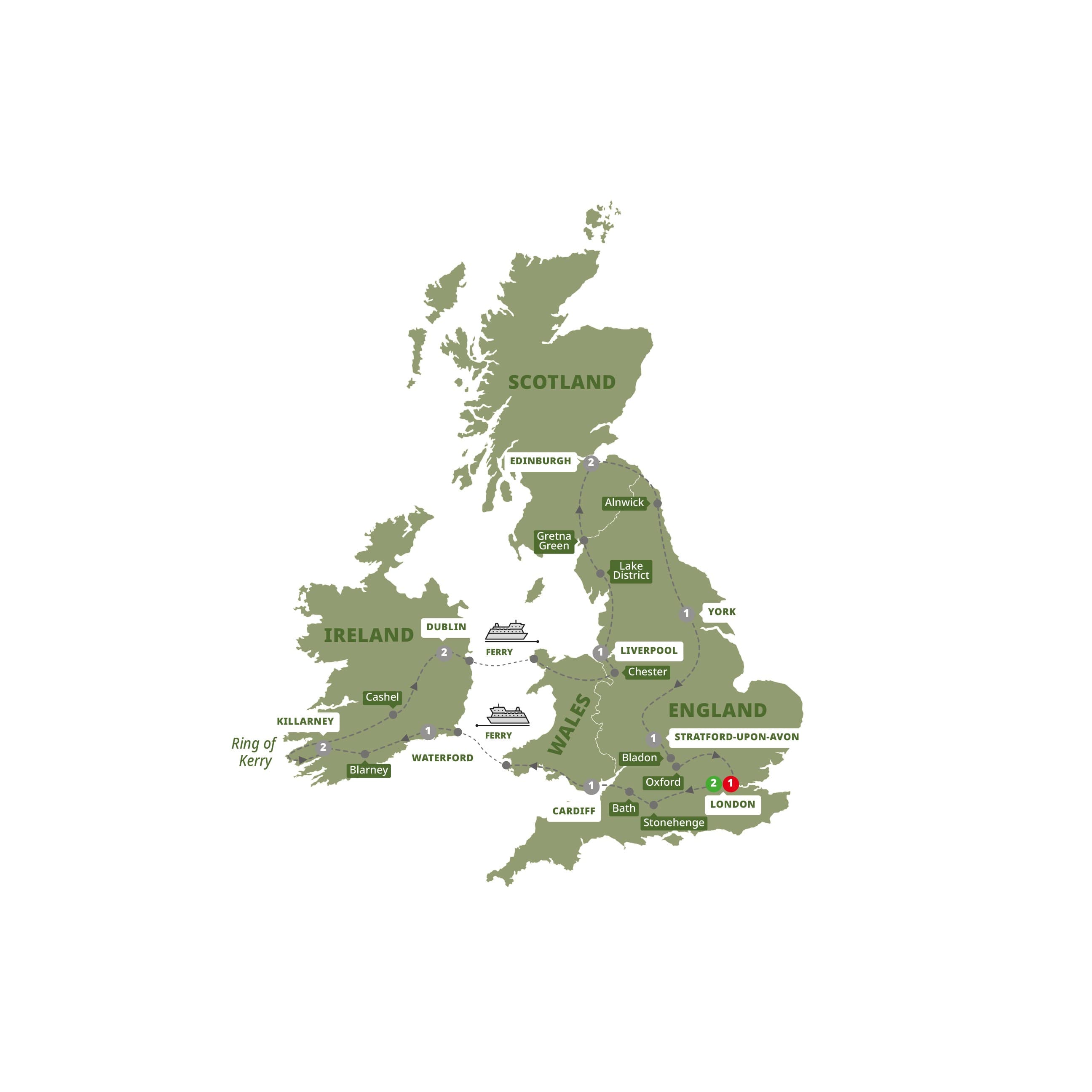 Wonders of Britain and Ireland