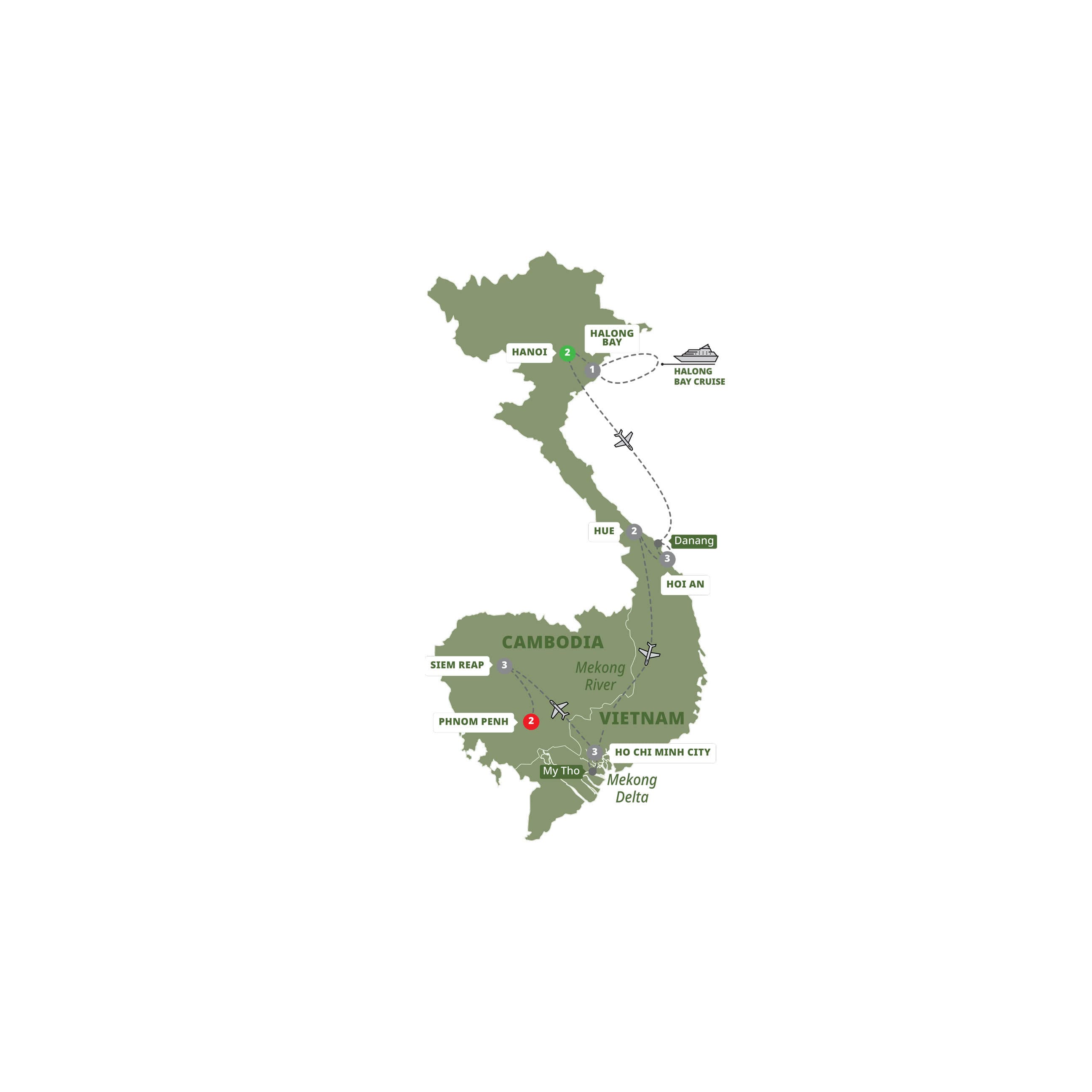 Vietnam and Cambodia Uncovered