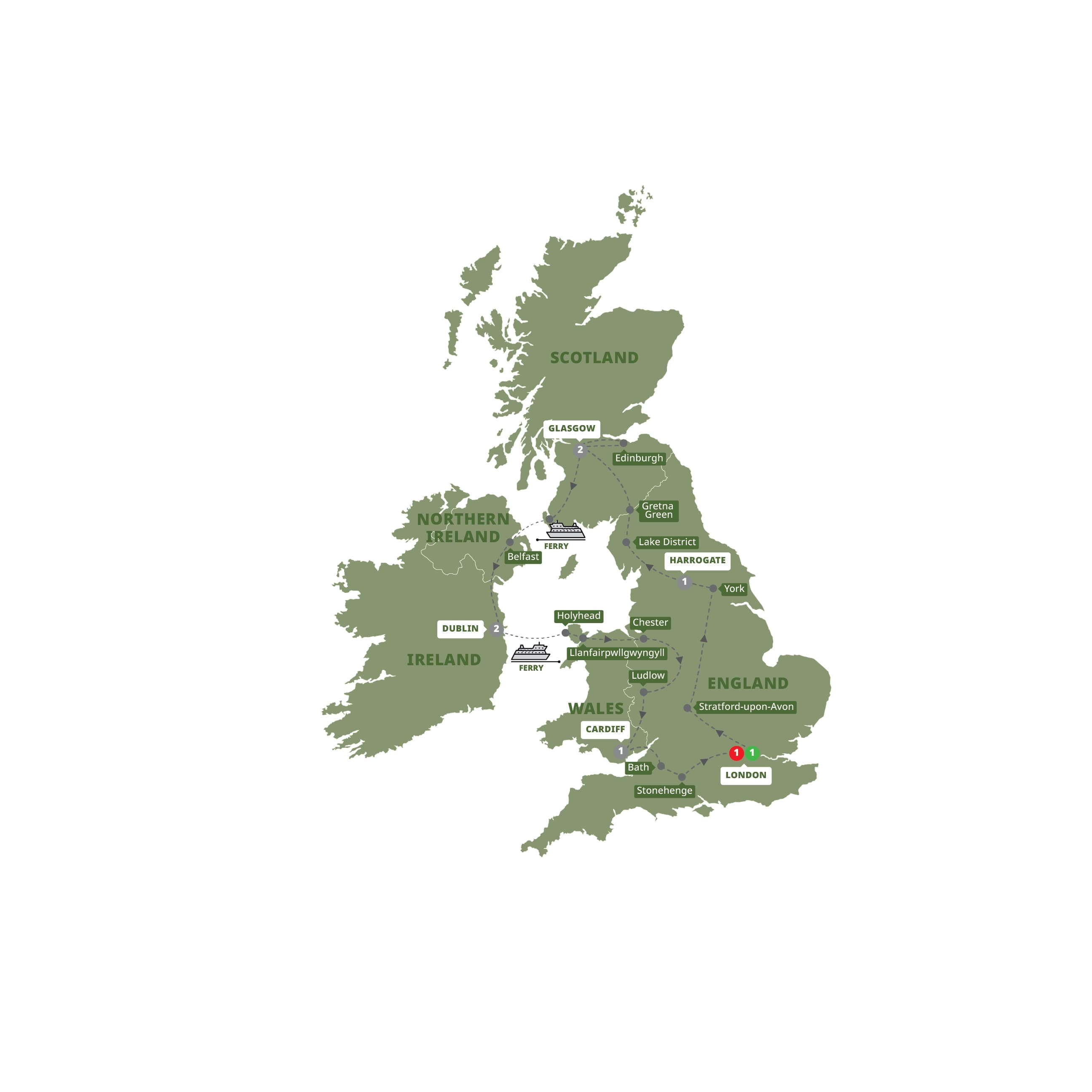 Britain and Ireland Highlights